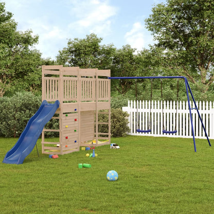 vidaXL Outdoor Playset Solid Wood Pine-0