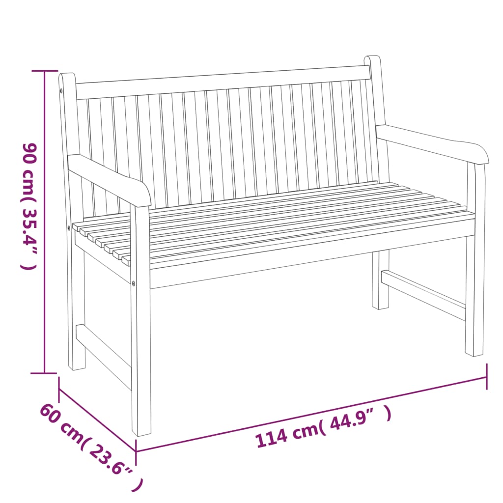 vidaXL 3 Piece Patio Dining Set Solid Wood Teak-1