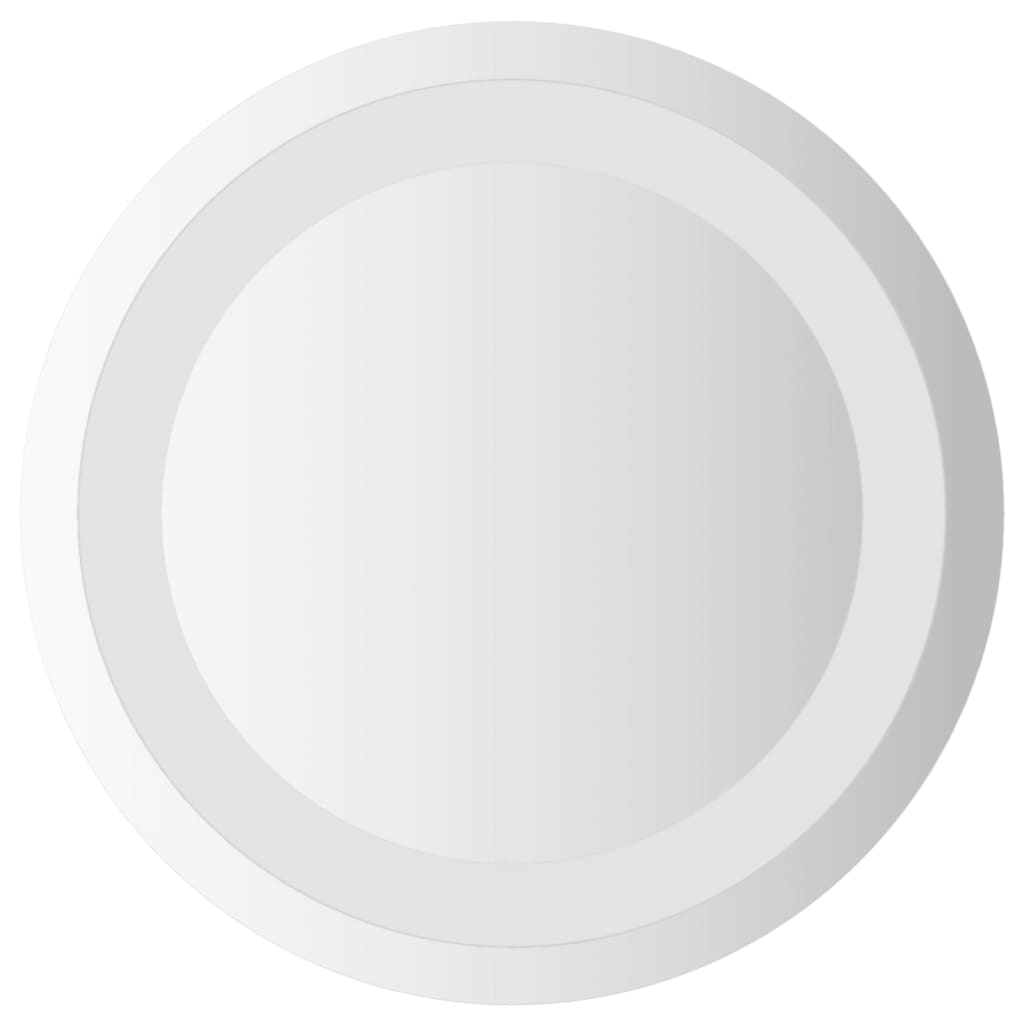vidaXL LED Bathroom Mirror Wall Mounted Vanity Mirror for Home Bathroom Round-4