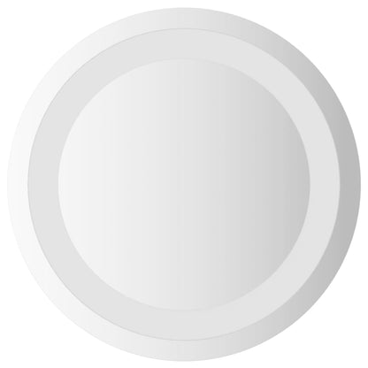 vidaXL LED Bathroom Mirror Wall Mounted Vanity Mirror for Home Bathroom Round-4