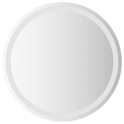 vidaXL LED Bathroom Mirror Wall Mounted Vanity Mirror for Home Bathroom Round-1