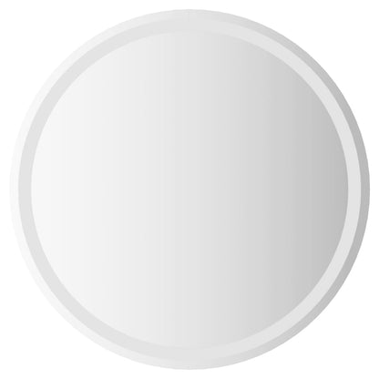 vidaXL LED Bathroom Mirror Wall Mounted Vanity Mirror for Home Bathroom Round-3