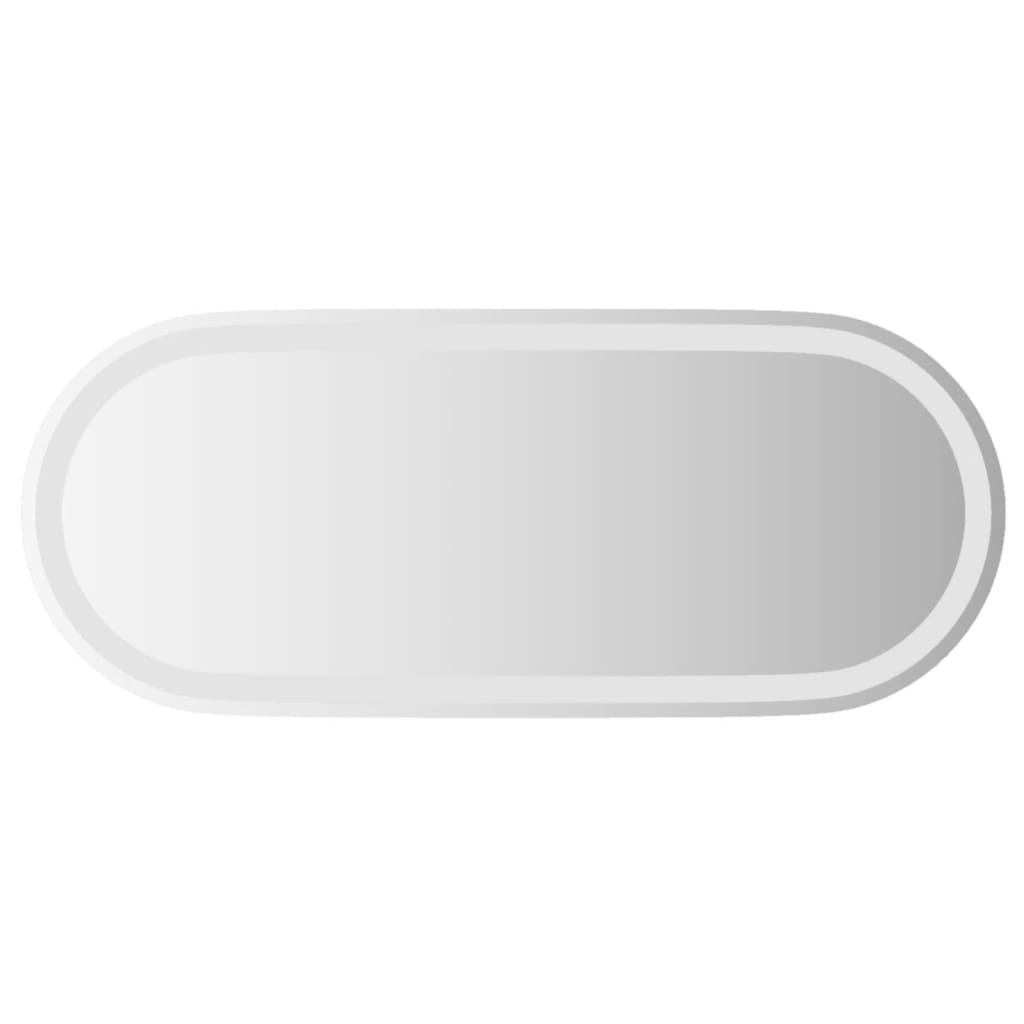 vidaXL LED Bathroom Mirror Wall Mounted Makeup Vanity Mirror for Bathroom Oval-3