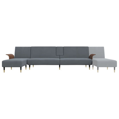 vidaXL Sofa Bed Sleeper Sofa Settee Pull Out Couch for Living Room Velvet-2
