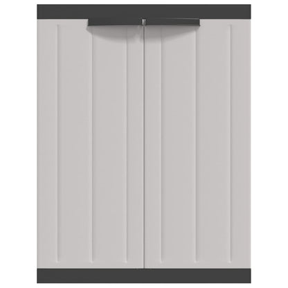 vidaXL Outdoor Storage Cabinet Utility Cupboard Garden Patio Furniture PP-2