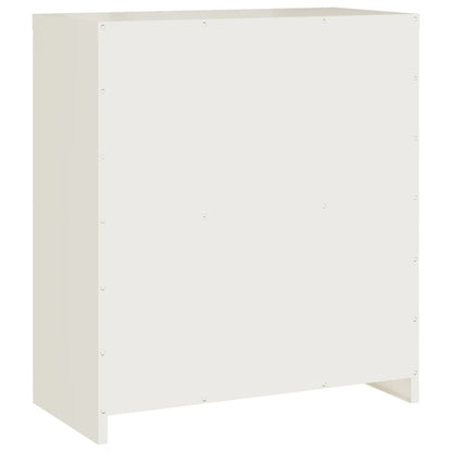 vidaXL File Cabinet Lockable Metal Storage Filing Cabinet with Doors Steel-4