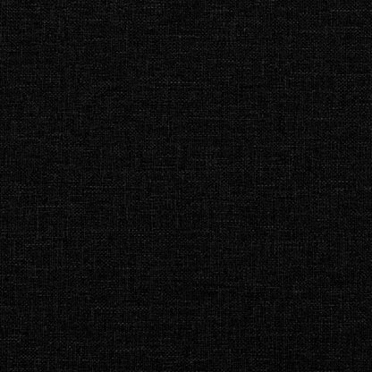 vidaXL 2 Piece Sofa Set with Cushions Black Fabric-4