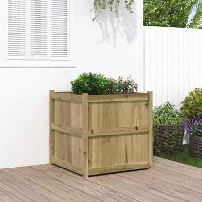 vidaXL Garden Planter Outdoor Flower Box for Terrace Patio Solid Wood Pine-5