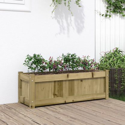 vidaXL Garden Planters Patio Flower Box for Climbing Plants Solid Wood Pine-6