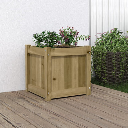 vidaXL Garden Planter Decorative Outdoor Plant Pot Flower Box Solid Wood Pine-8