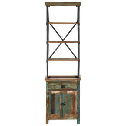 vidaXL Highboard 21.7"x11.8"x70.9" Solid Wood Reclaimed-1