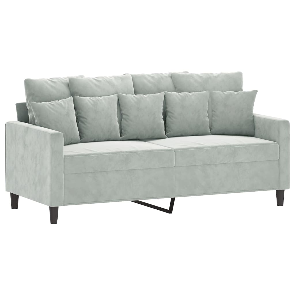 vidaXL Sofa Chair Upholstered Single Sofa Armchair for Living Room Velvet