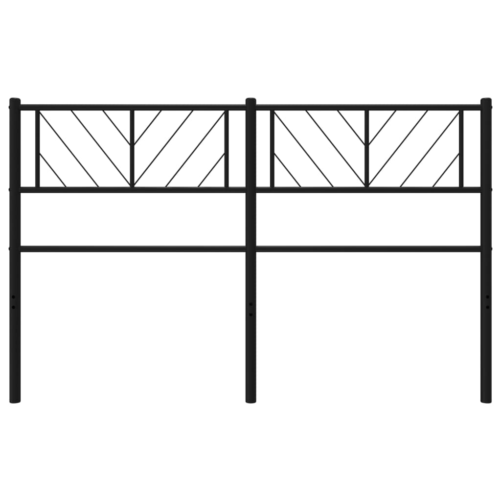 vidaXL Headboard Metal Bed Header with Back Support for Bedroom Furniture-1