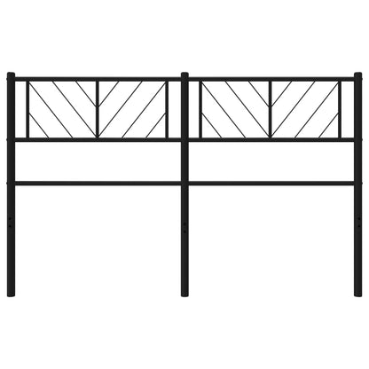 vidaXL Headboard Metal Bed Header with Back Support for Bedroom Furniture-1