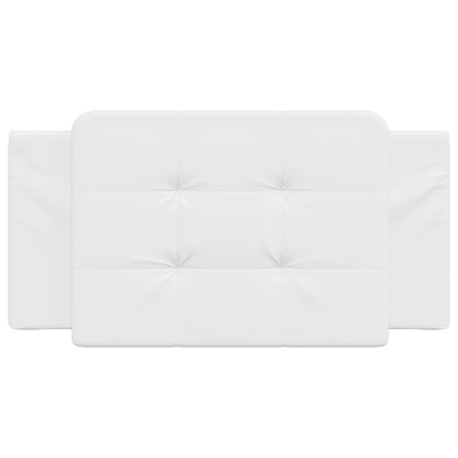 vidaXL Headboard Cushion Hanging Upholstered Pillow Back Bedroom Faux Leather-3