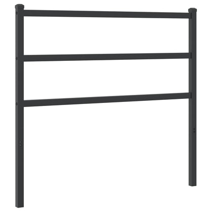 vidaXL Metal Headboard Bed Header Base Mattress Foundation Bedroom Furniture-1