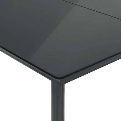 vidaXL 7 Piece Patio Dining Set with Cushions Brown Poly Rattan-4