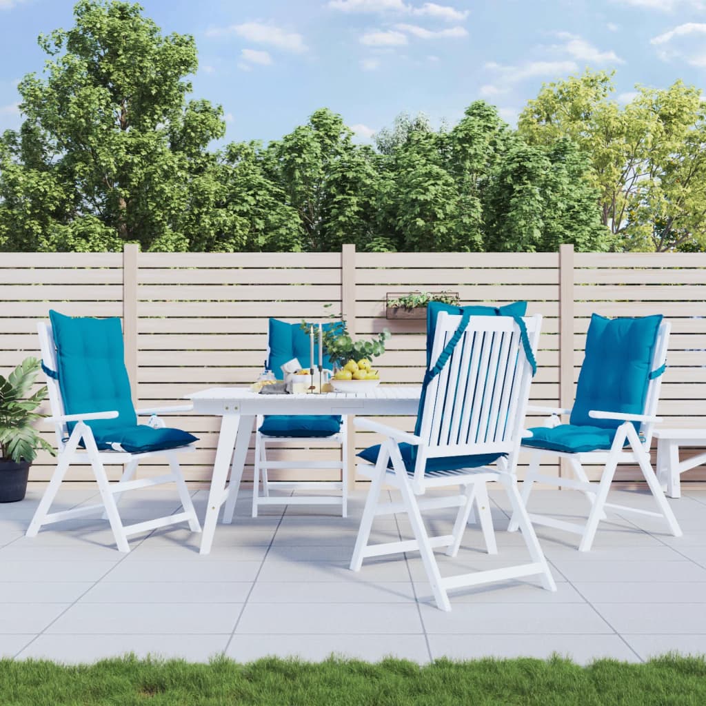 vidaXL Highback Chair Cushions Seat Pad Outdoor Patio Garden Oxford Fabric-9
