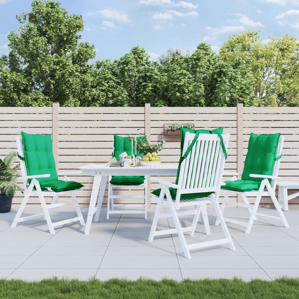 vidaXL Highback Chair Cushions Seat Pad Outdoor Patio Garden Oxford Fabric-8