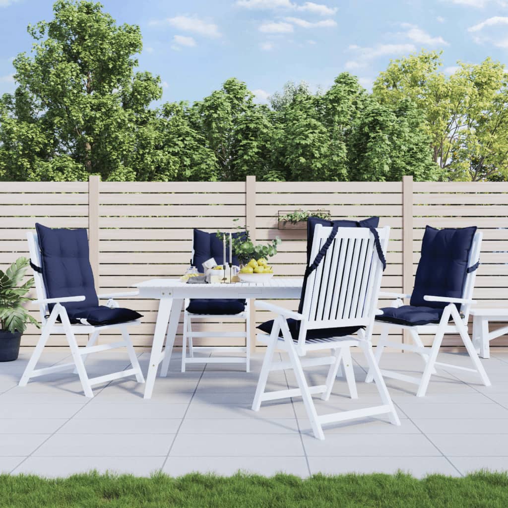 vidaXL Highback Chair Cushions Seat Pad Outdoor Patio Garden Oxford Fabric-10