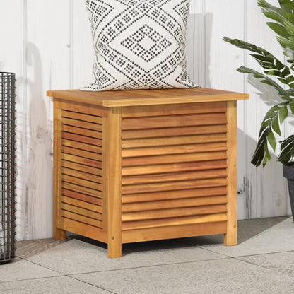 vidaXL Garden Storage Box with Louver Outdoor Furniture Solid Wood Acacia-6