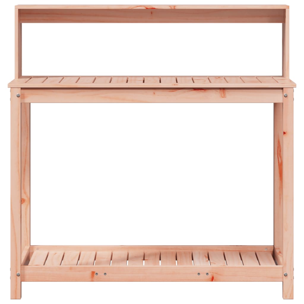 vidaXL Potting Table with Shelves 42.5"x19.7"x43.1" Solid Wood Douglas-4