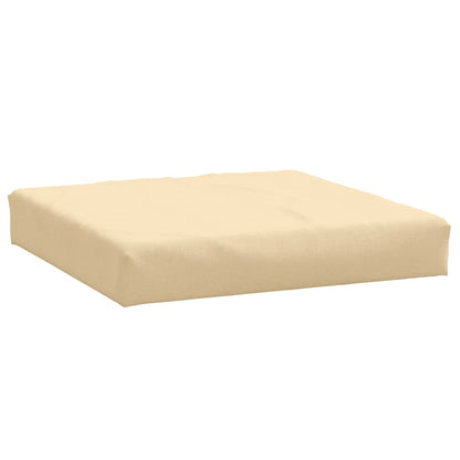 vidaXL Pallet Cushions 2 pcs Melange Beige Fabric-3