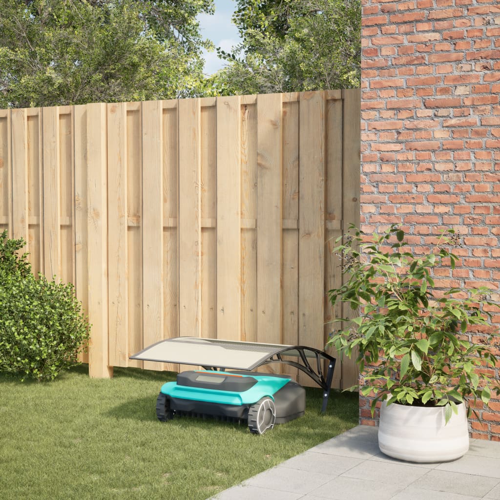 vidaXL Robot Mower Garage Black 31.5"x39.8"x18.1"-1