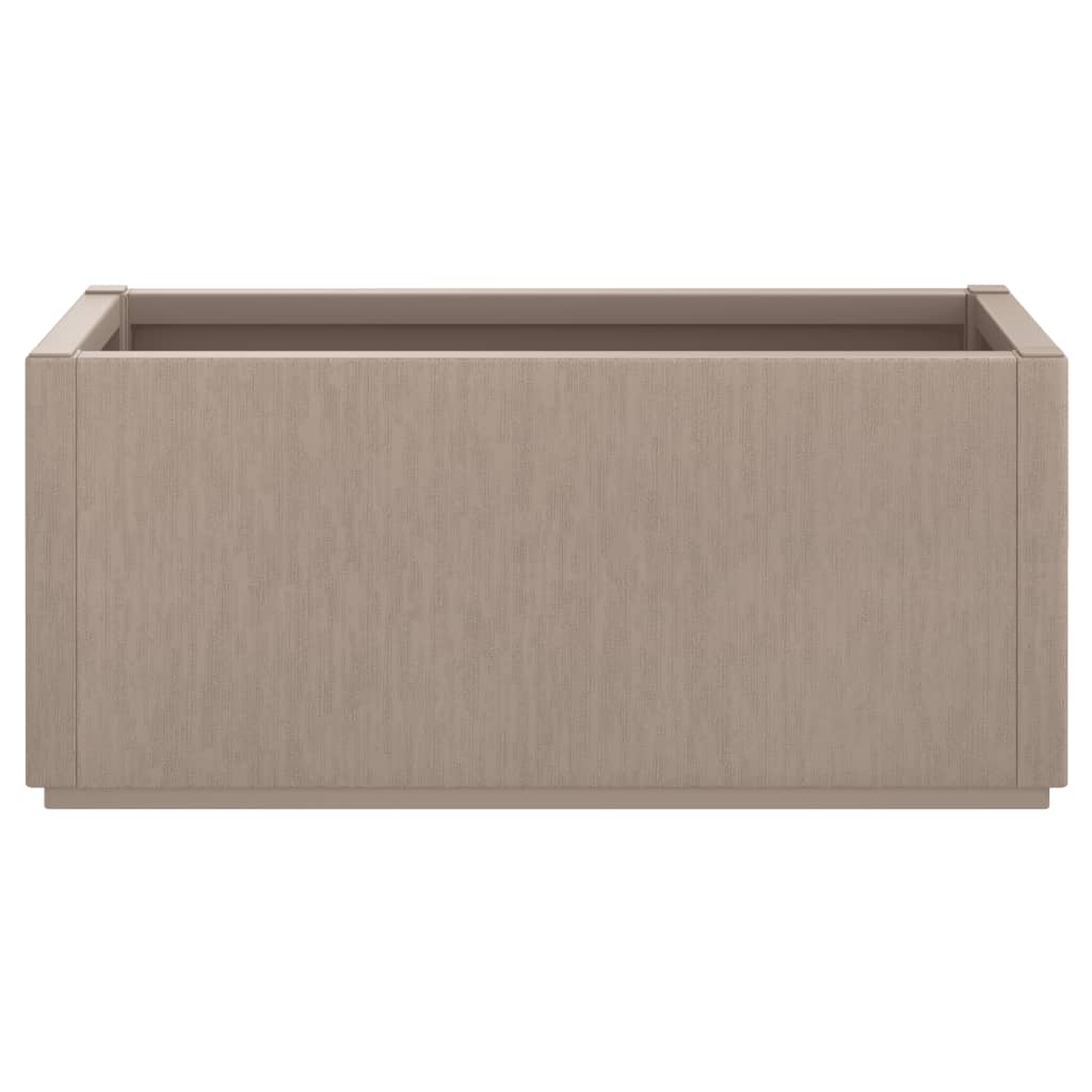 vidaXL Garden Planter Light Brown 31.5"x14.2"x13.8" PP-3
