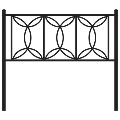 vidaXL Metal Headboard Bed Header with Back Support Home Bedroom Furniture