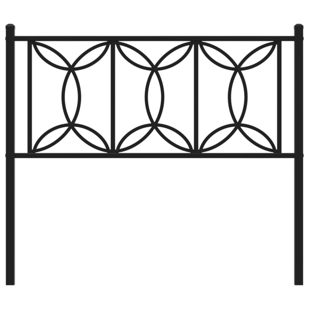 vidaXL Metal Headboard Bed Header with Back Support Home Bedroom Furniture-3