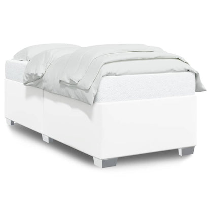 vidaXL Bed Frame without Mattress Upholstered Platform Base Bedroom Faux Leather-1