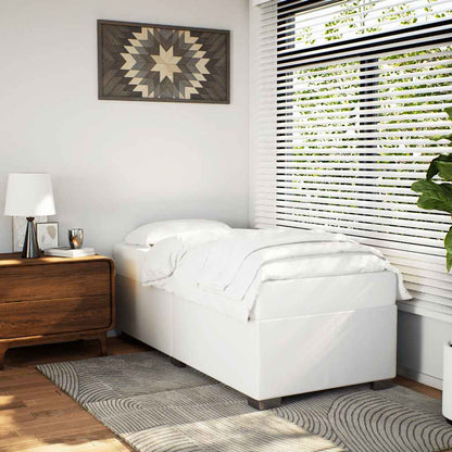 vidaXL Bed Frame without Mattress Upholstered Platform Base Bedroom Faux Leather-5