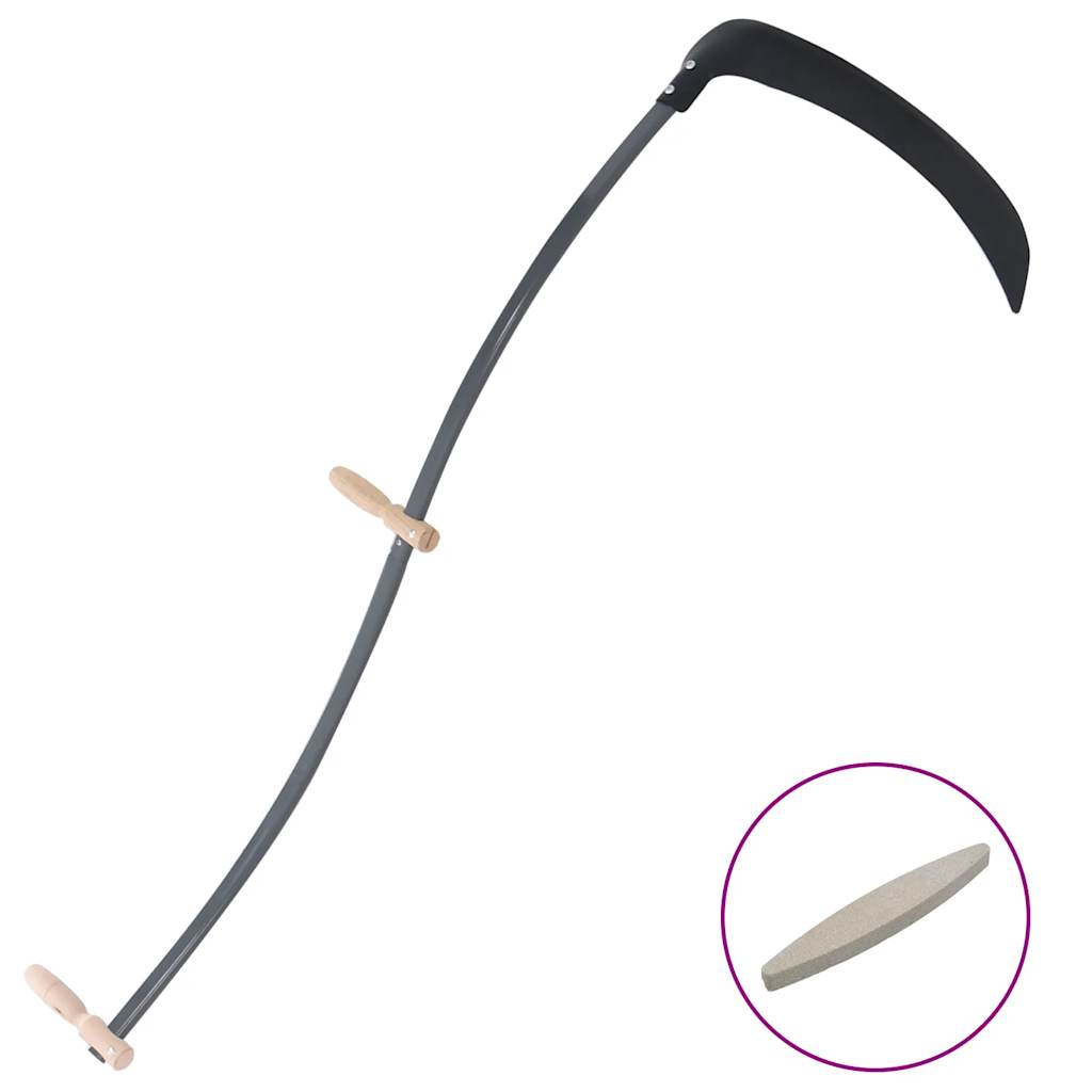 vidaXL Scythe with Grinding Stone 57.1"-0