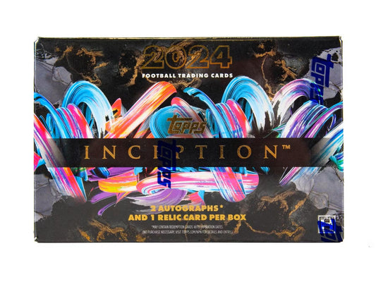 2024 Topps Inception Football Hobby Box