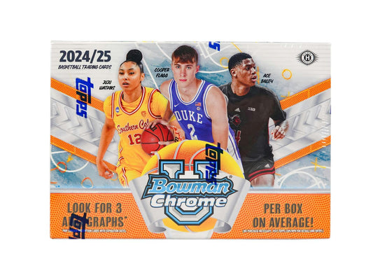 2024-25 Bowman University Chrome Basketball Breaker Delight Box