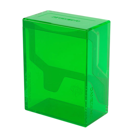 Gamegenic Deck Box: Bastion - Green 50 CT - Durable and Sturdy TCG OCG Card Storage – Compatible with MGT Magic The Gathering Commander Decks Pokemon Yugioh