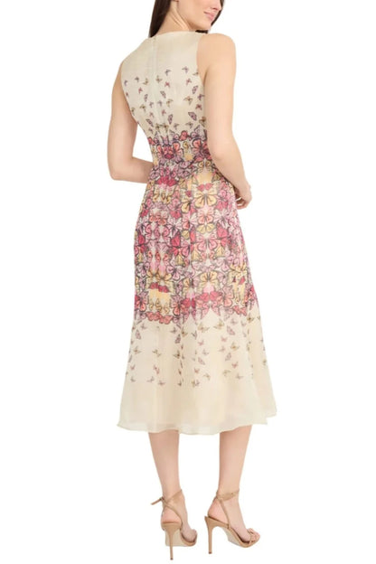 Maggy London Butterfly Organza Day Dress