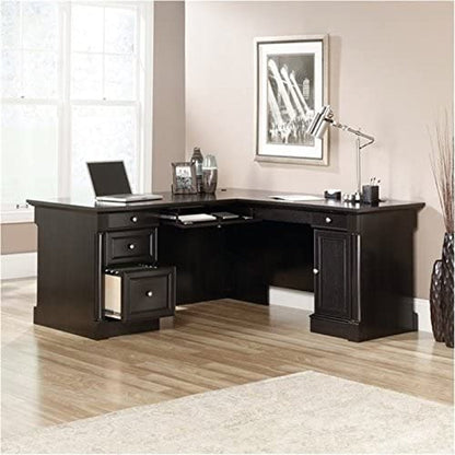 L-Shape Home Office Executive Desk with Large Drawers-3