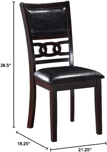 Gia Dining Chairs, Set of 2, Ebony-1