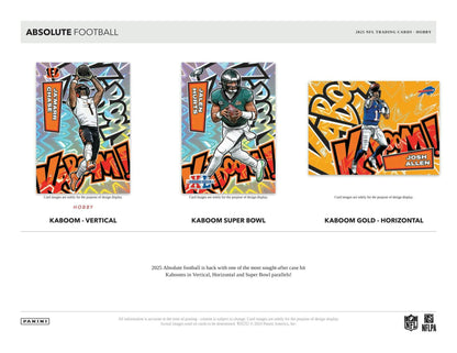 2025 Panini Absolute Football Hobby Box | Columbia Sports Cards