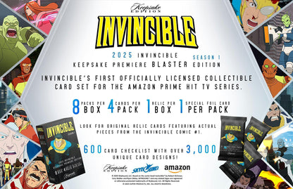 Keepsake Invincible 1st Edition Season 1 Blaster Box | Columbia Sports Cards