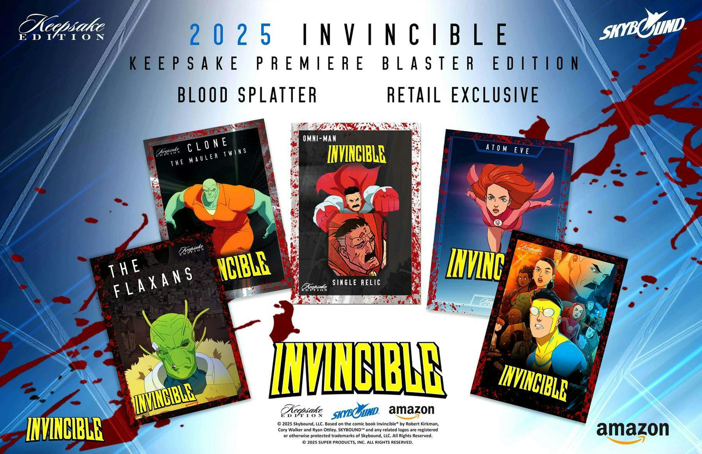 Keepsake Invincible 1st Edition Season 1 Blaster Box | Columbia Sports Cards
