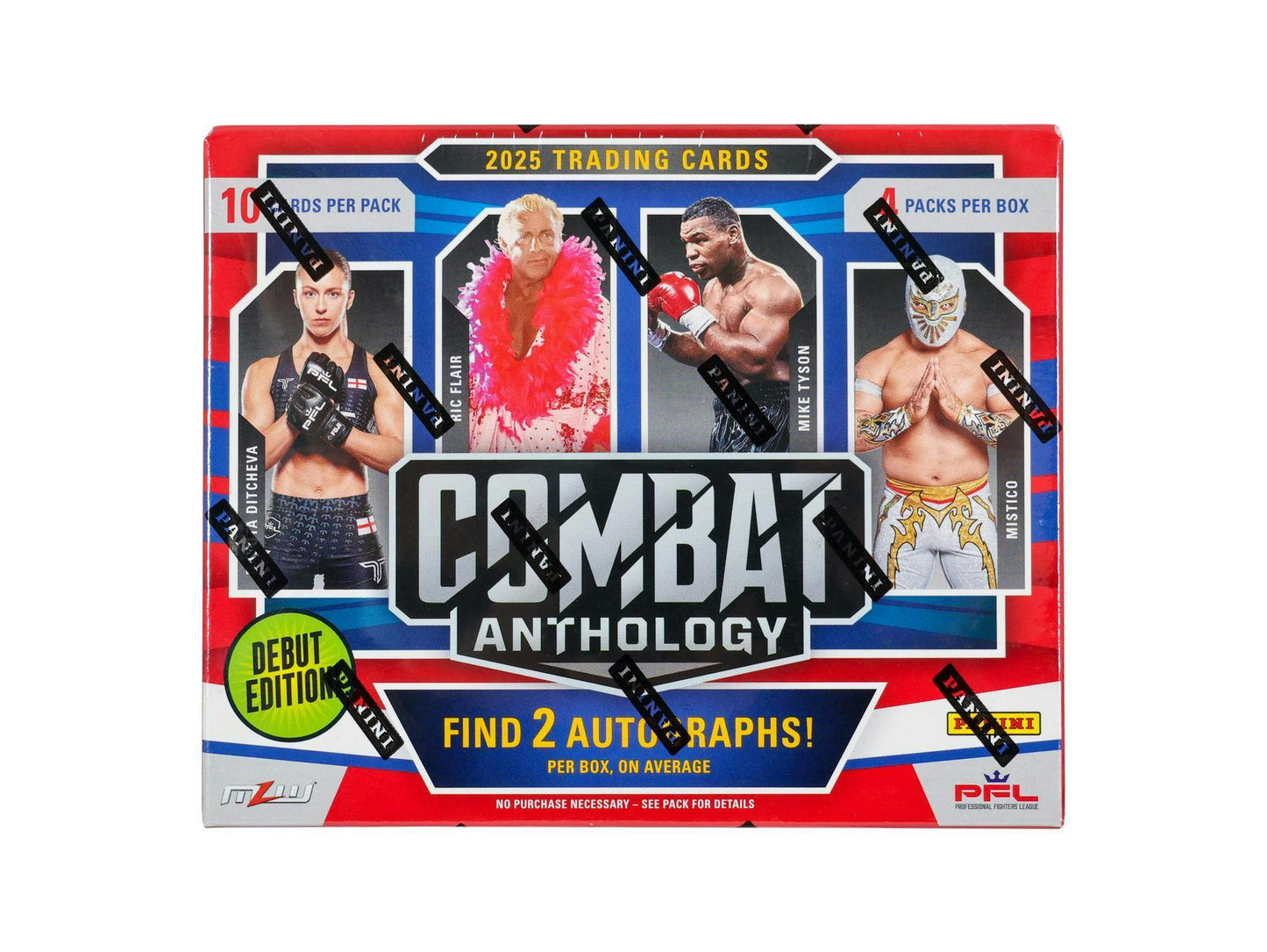 2025 Panini Combat Anthology Hobby Box

Panini Combat Anthology Autographs and Inserts

Kaboom SSP Insert from Combat Anthology

Panini Combat Anthology MMA and Boxing Cards

Combat Anthology Hobby Box Contents