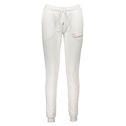 Cavalli Class White Cotton Pant