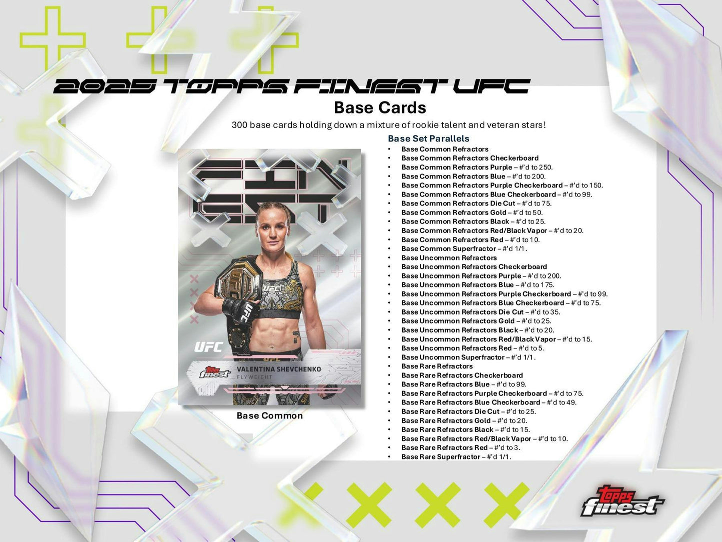 2025 Topps UFC Finest Hobby Box | Columbia Sports Cards