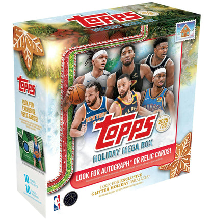 2025/26 Topps Holiday Basketball Mega Box

Topps Holiday Basketball Ornament Card

Hidden Elf and Glitter Holiday Parallels