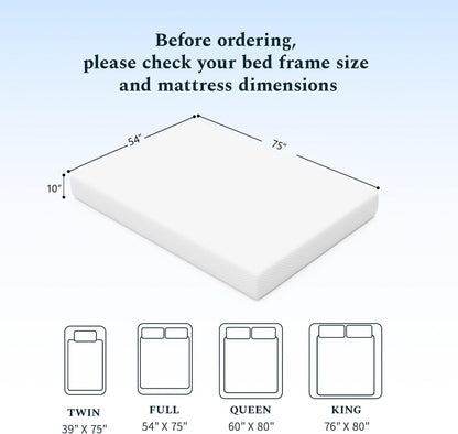 Gel Memory Foam Full Mattress For Ultimate Sleep Comfort-1