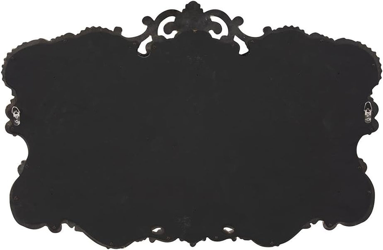 Antiqued Talida Mirror, Gold Ornate Mirror for Wall Focal Point, Rectangular Vanity Bedroom Wall Mounted Mirror,Resin Frame, Gold Leaf, 27 Inch X 38 Inch X 1 Inch-3