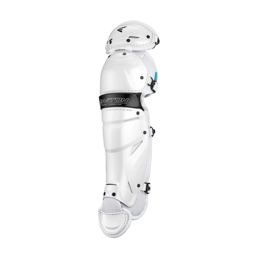 Easton | JEN SCHRO THE VERY BEST Catchers Leg Guards | Fastpitch Softball | Small | White
